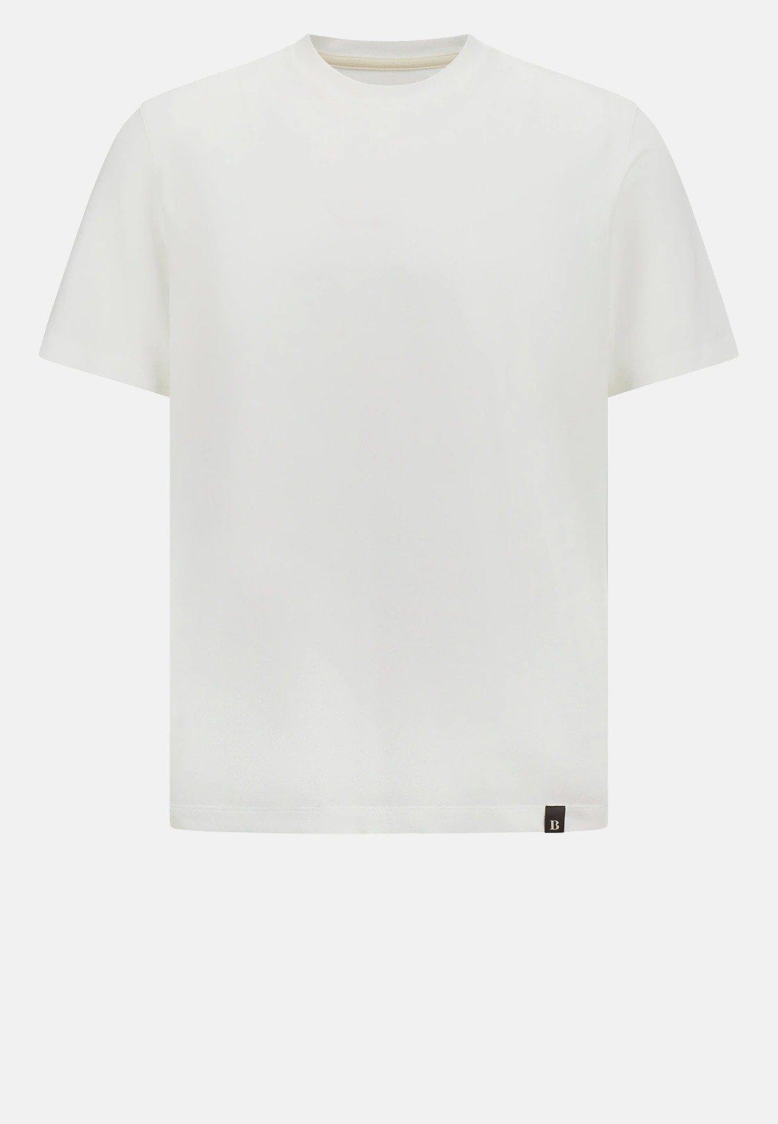 S. Cafe High-Performance Pique T-Shirt White, , large image number 6