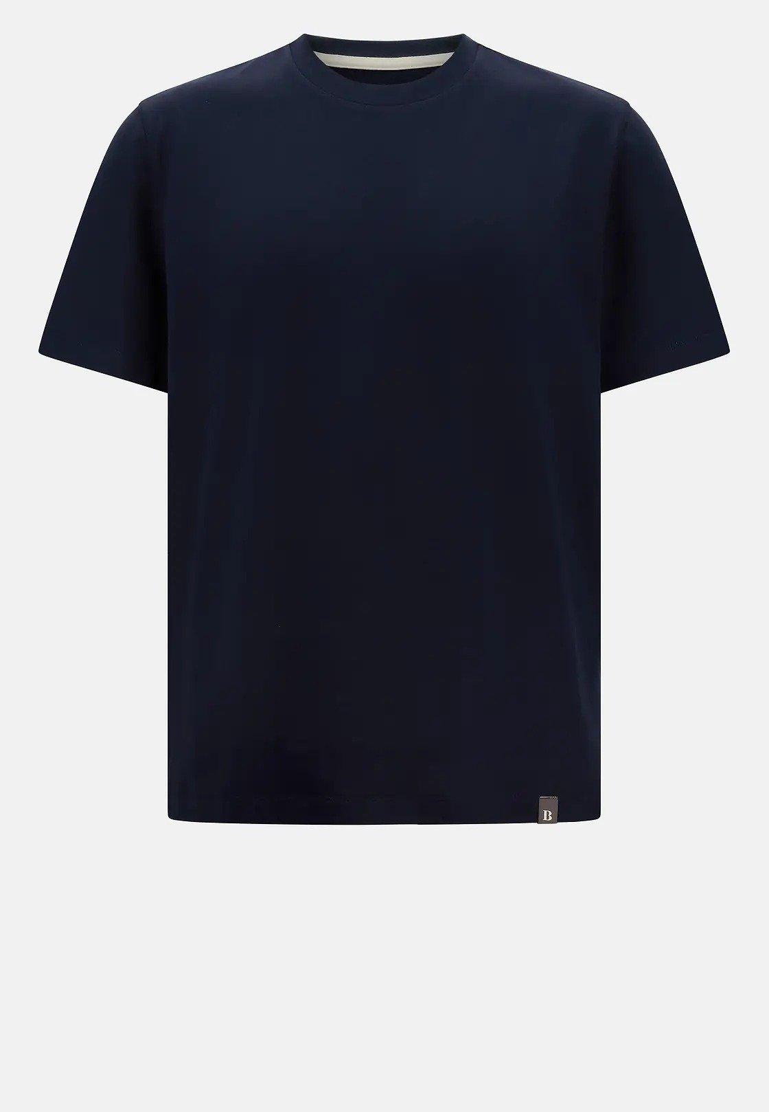 Navy High-Performance Pique T-Shirt, , large image number 6