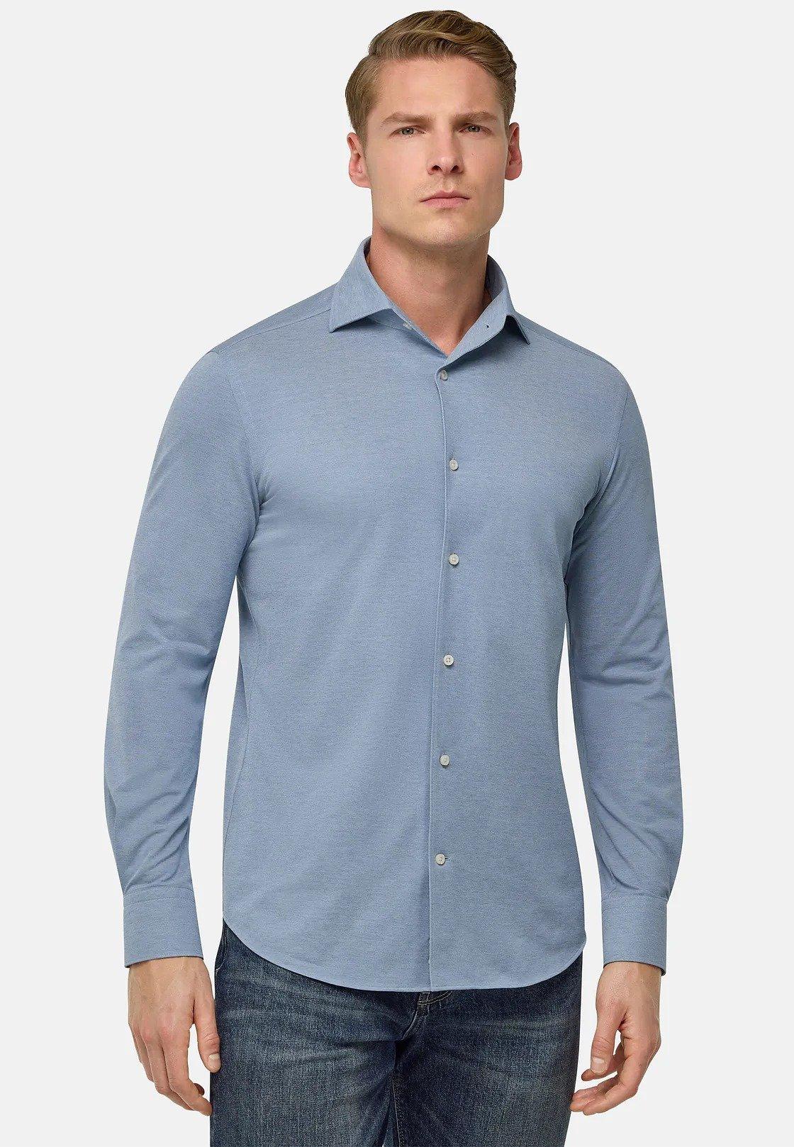 Regular Fit Japanese Jersey Polo Shirt Purple, , large image number 1