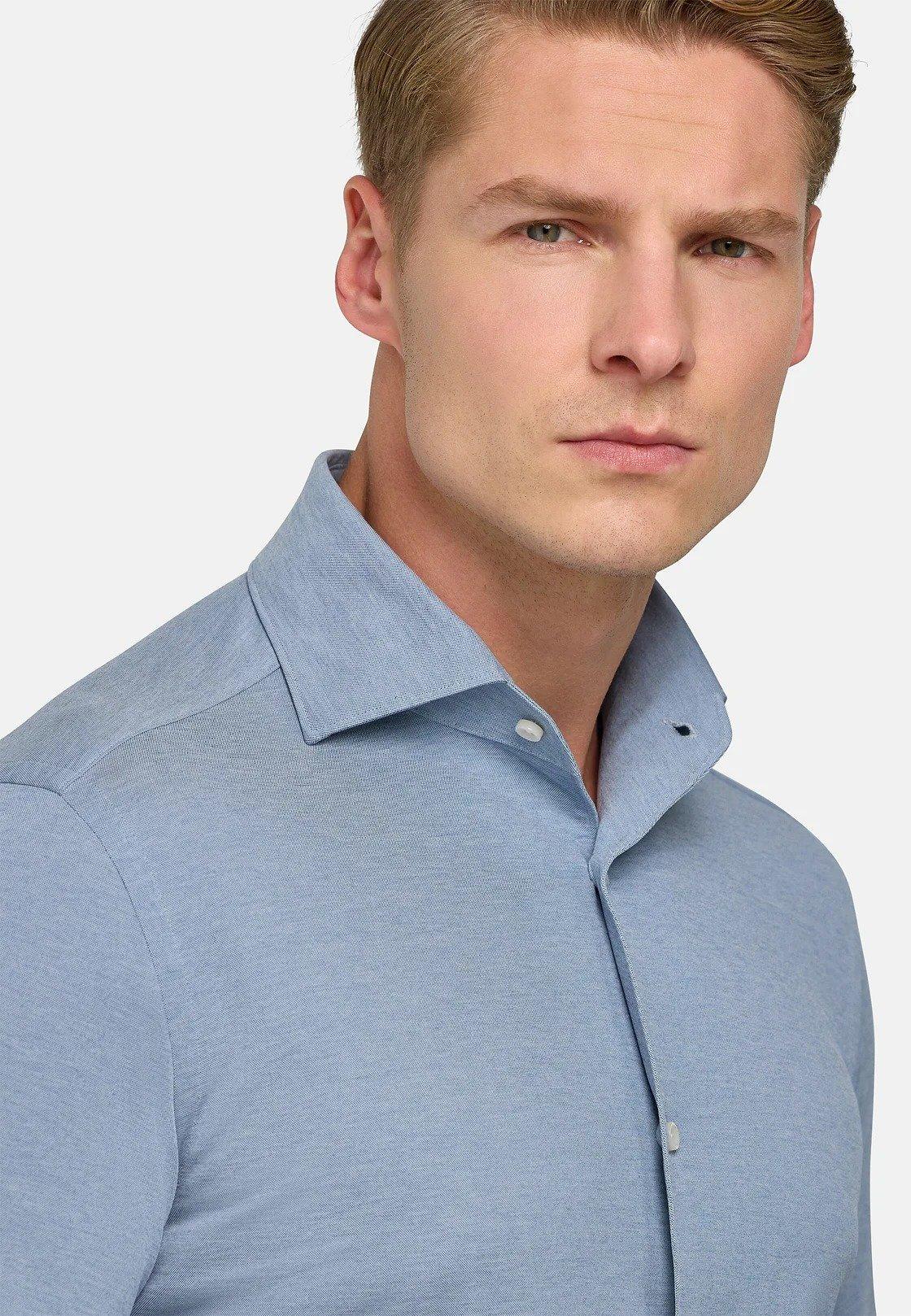 Regular Fit Japanese Jersey Polo Shirt Purple, , large image number 3