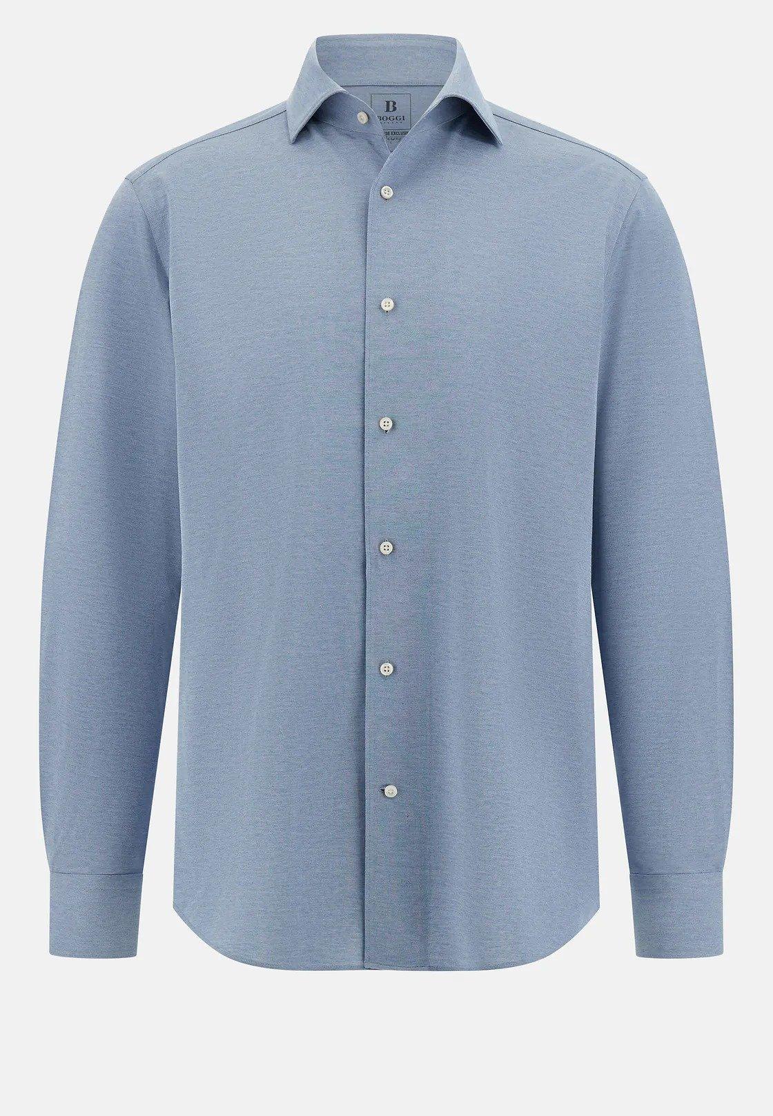 Blue Jersey Polo Shirt, , large image number 9