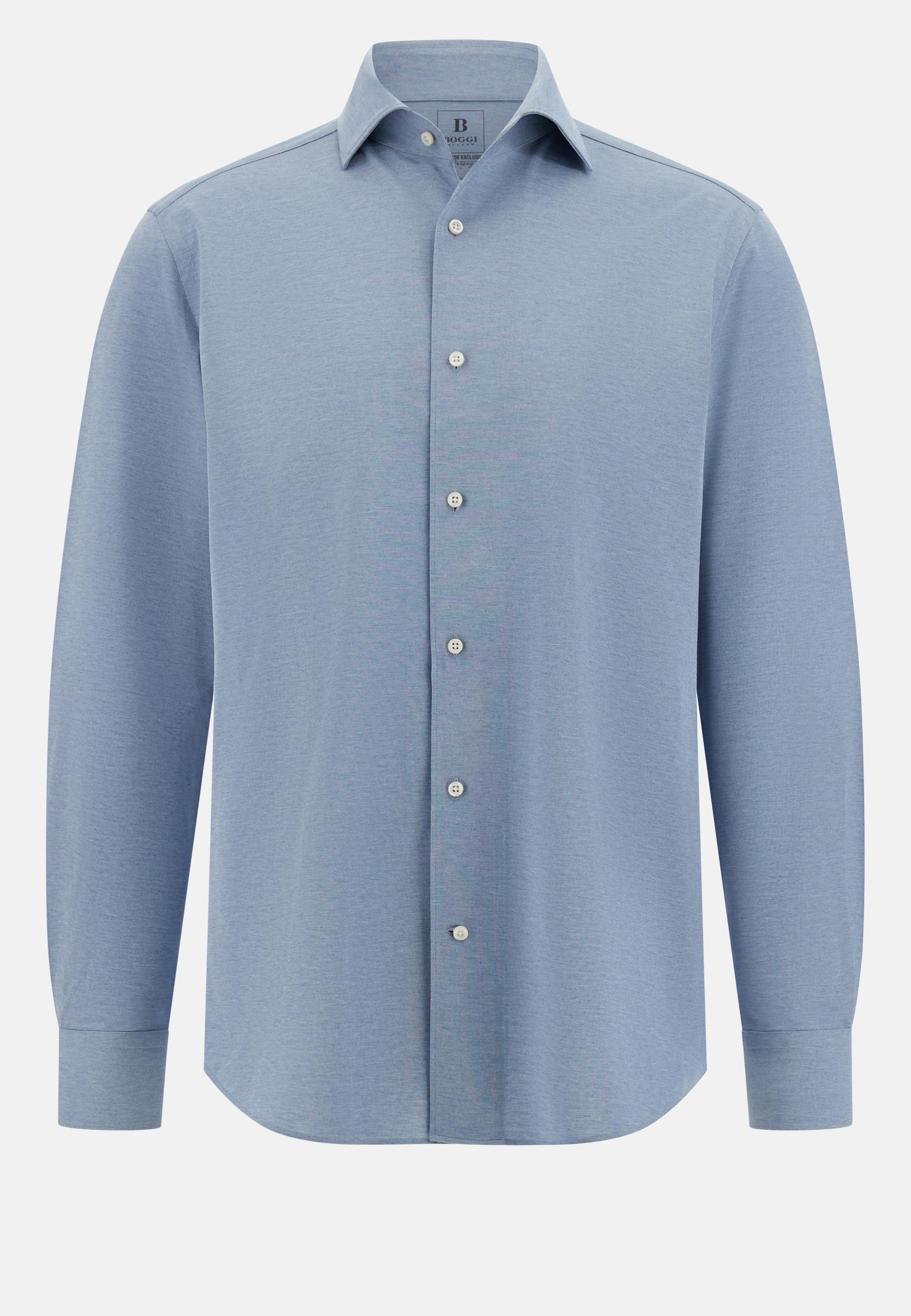 Blue Jersey Polo Shirt, , large image number 10