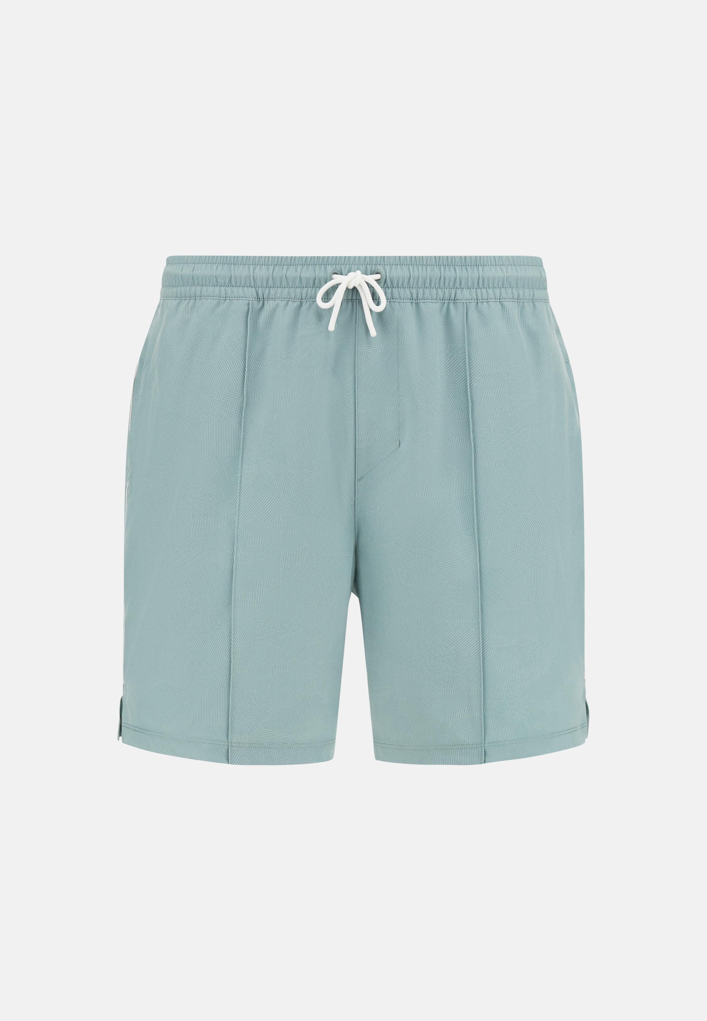 شورت سباحة بطبعة من قماش معالج، أخضر, Light Green, large image number 4