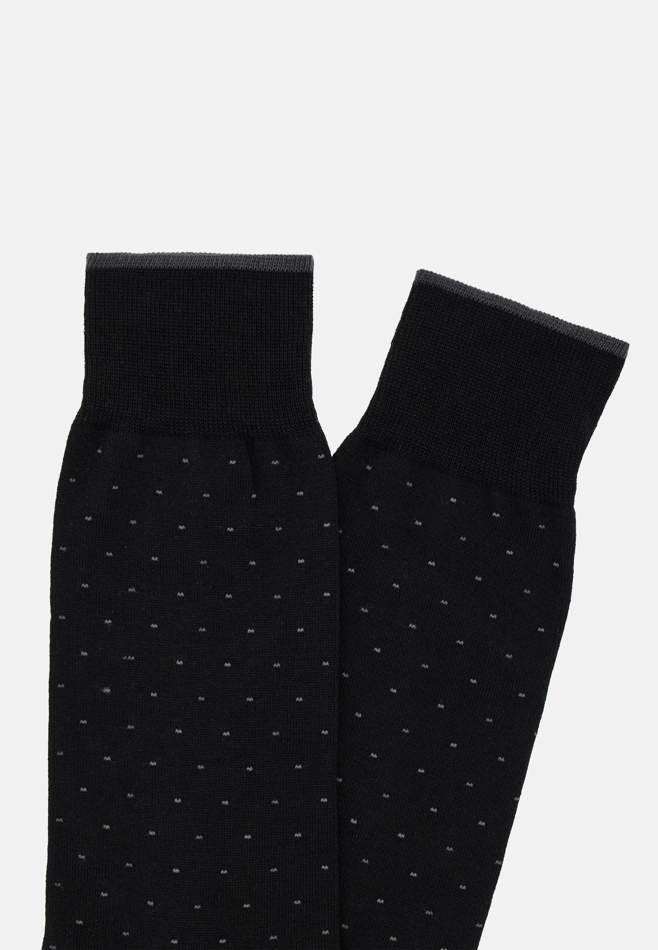 Pinpoint Cotton Socks Black, , medium
