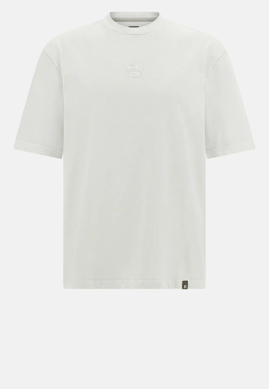 Cotton Jersey T-Shirt Grey, Ice, large image number 6