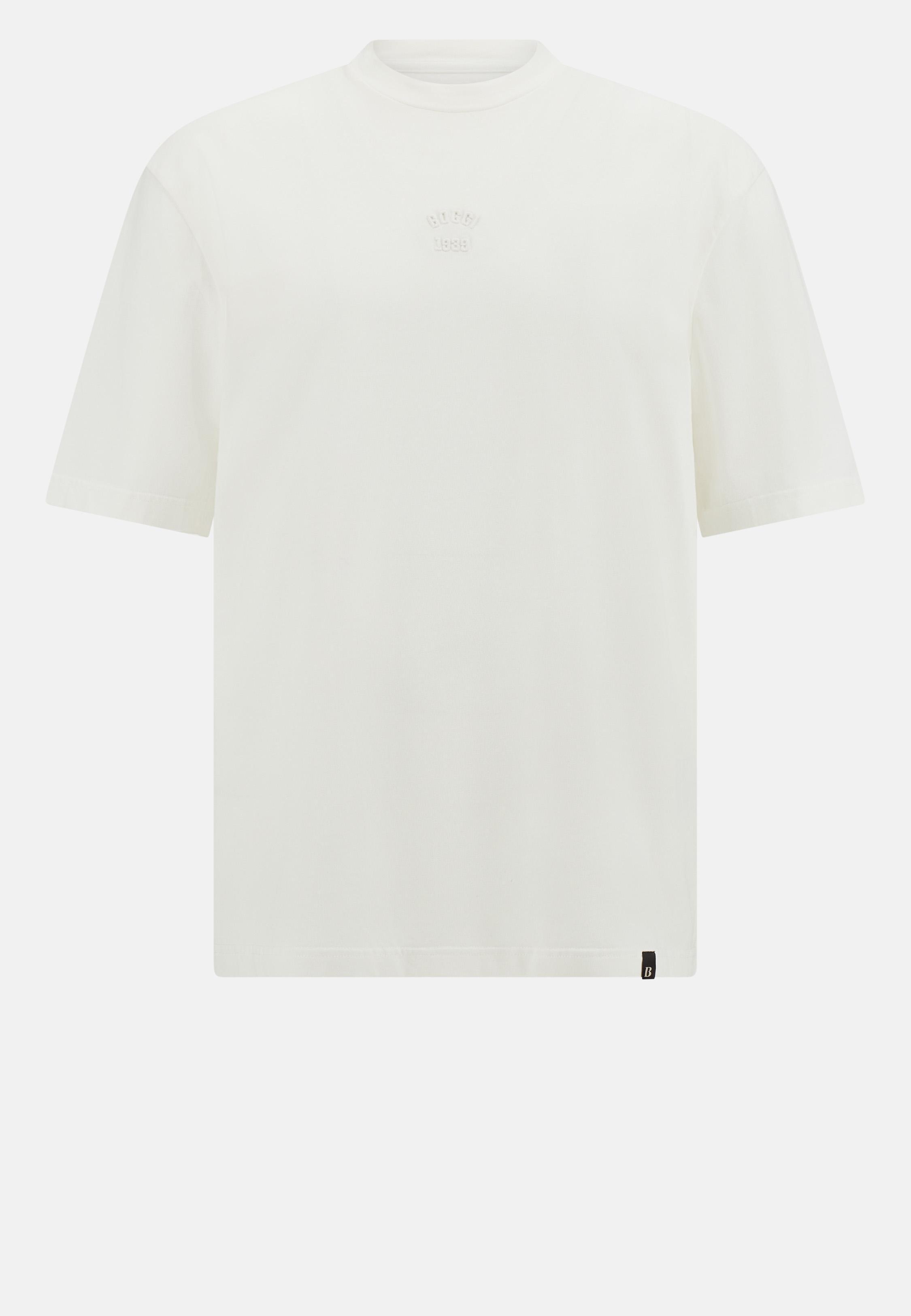White Solid Basic T-Shirt, , large image number 5