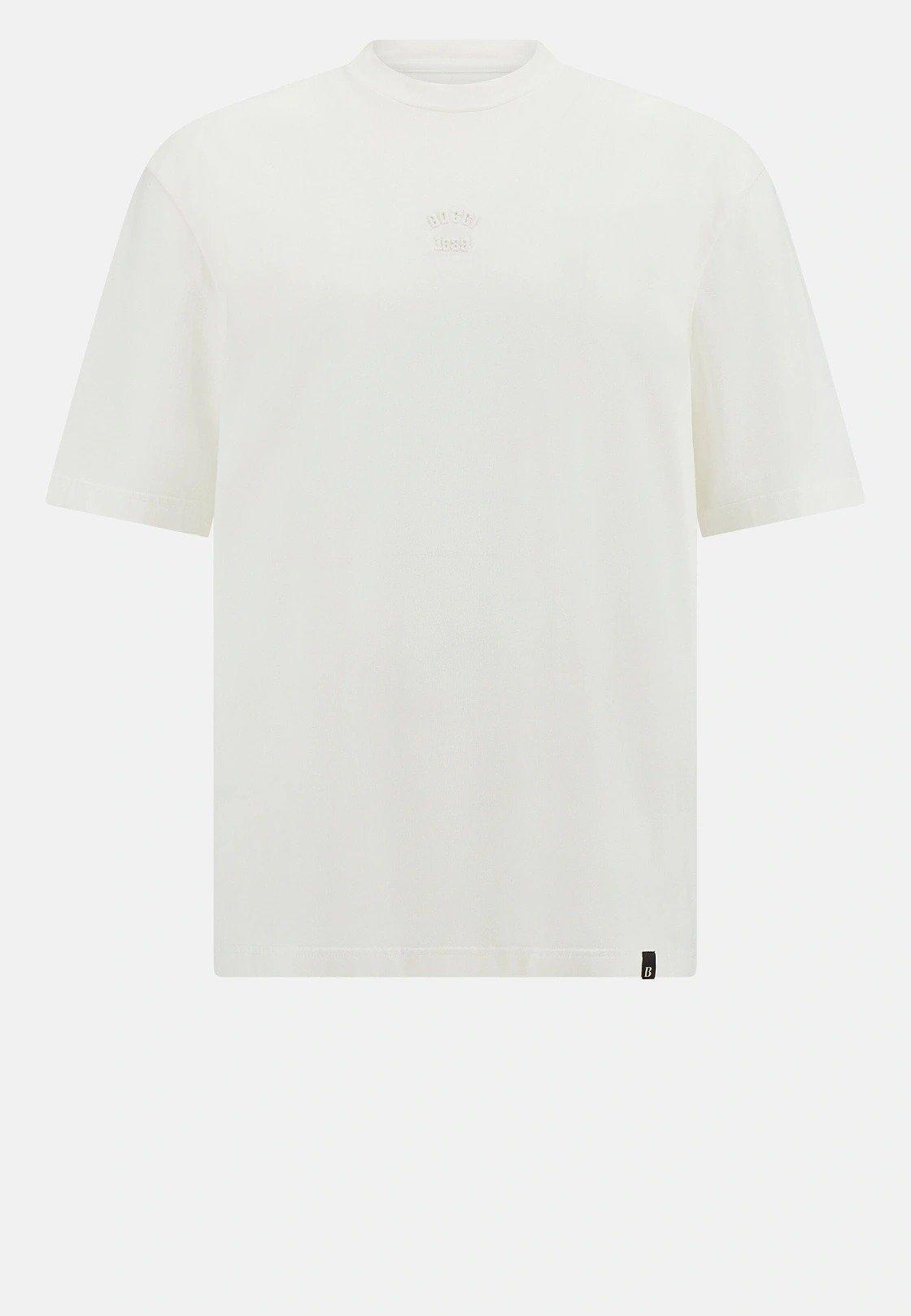 White Solid Basic T-Shirt, , large image number 6