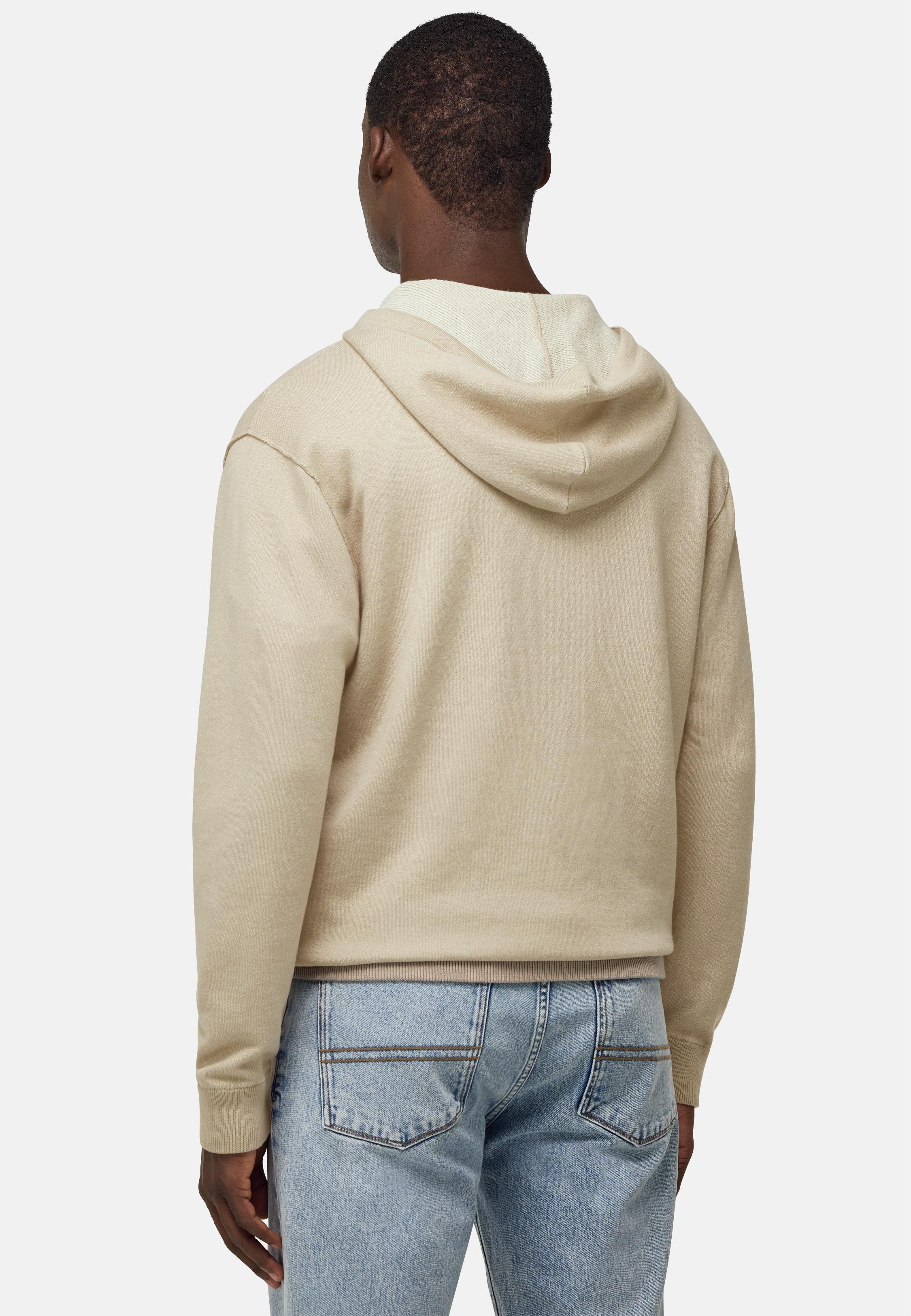 Beige Solid Casual Jumper, , large image number 3