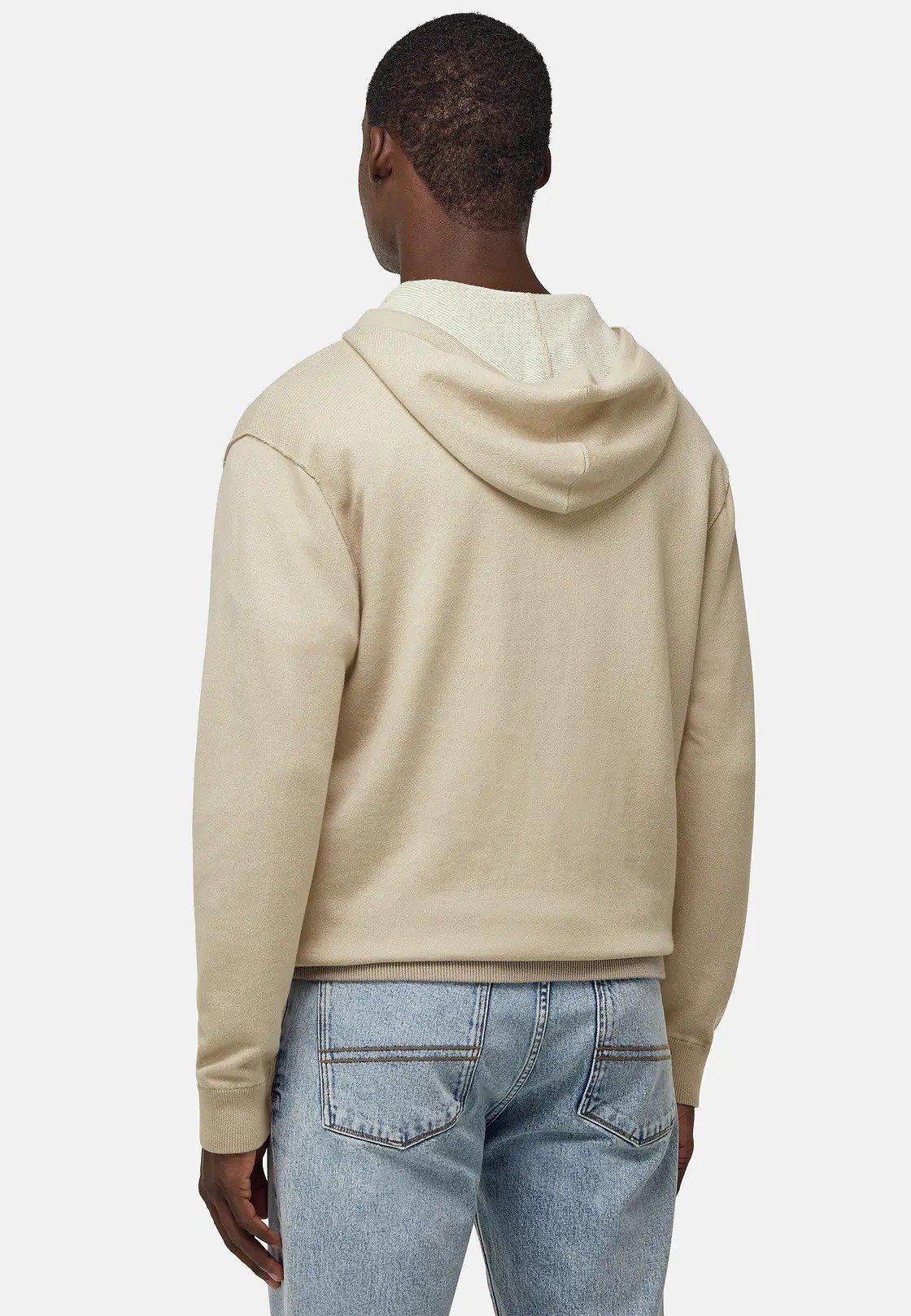 Beige Solid Casual Jumper, , large image number 4