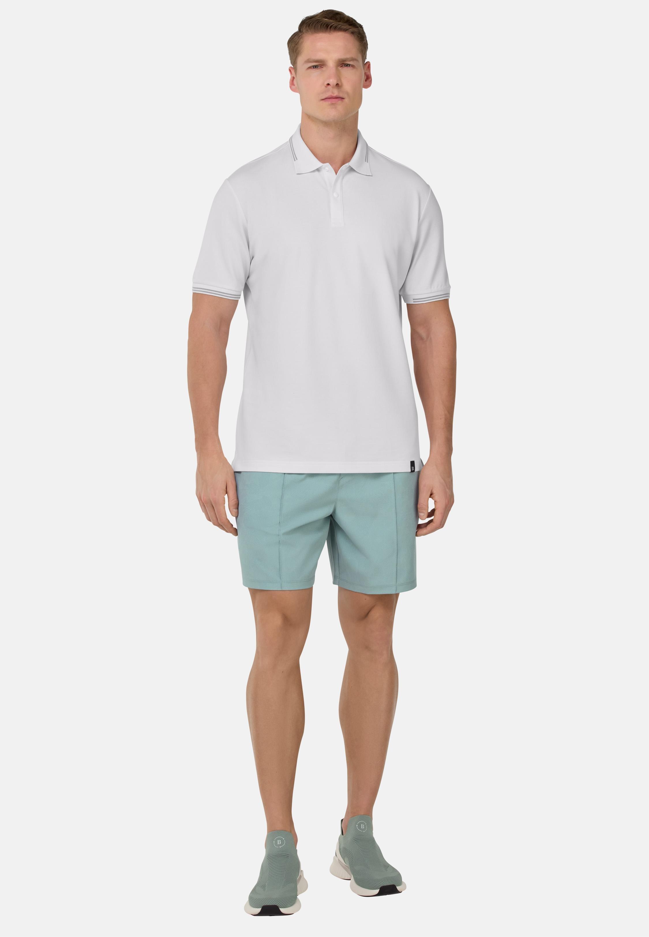 Cool Jade-Fresh Pique Polo Shirt White, , large image number 0
