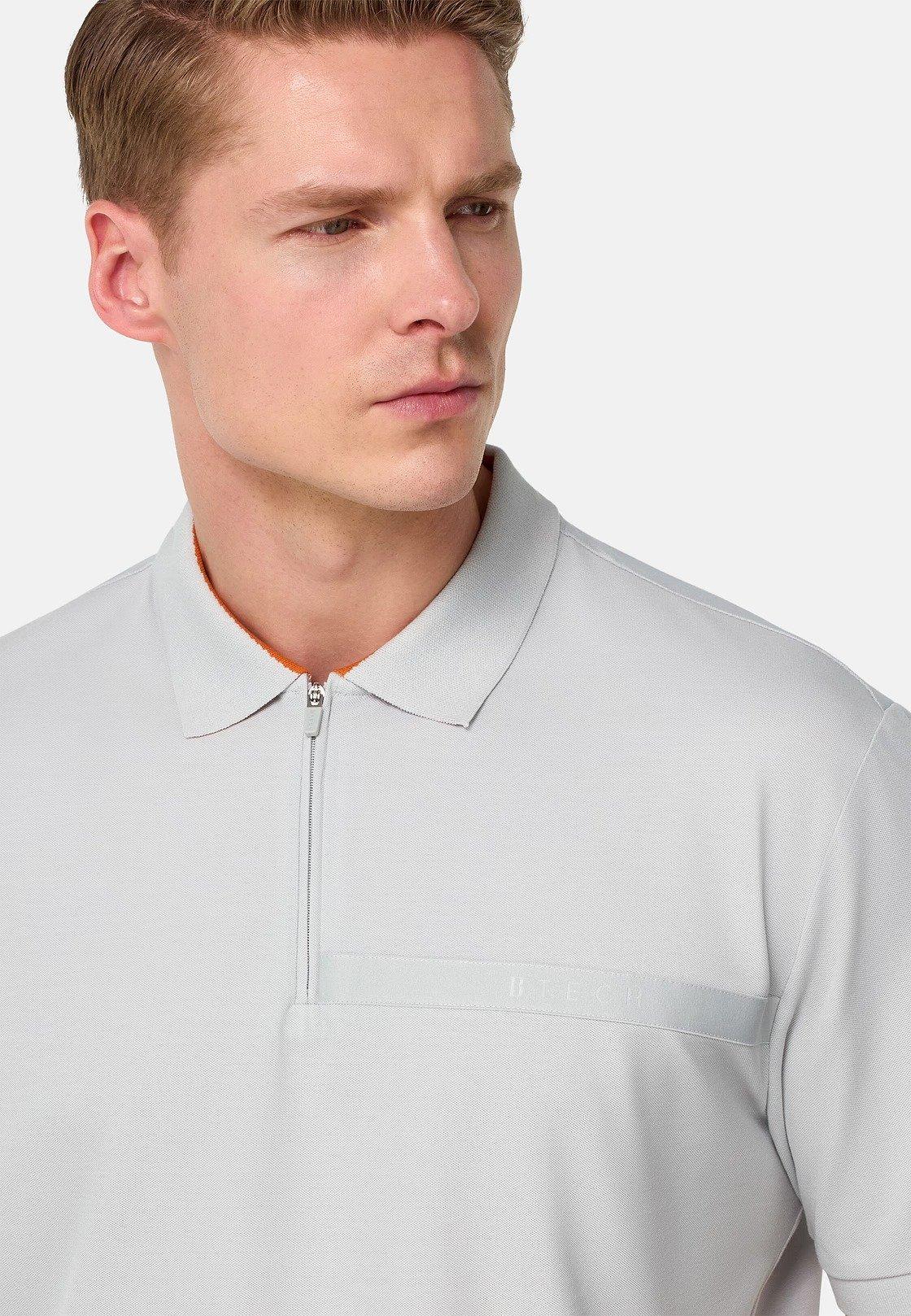 Cool Jade-Fresh Pique Polo Shirt White, Ice, large image number 2