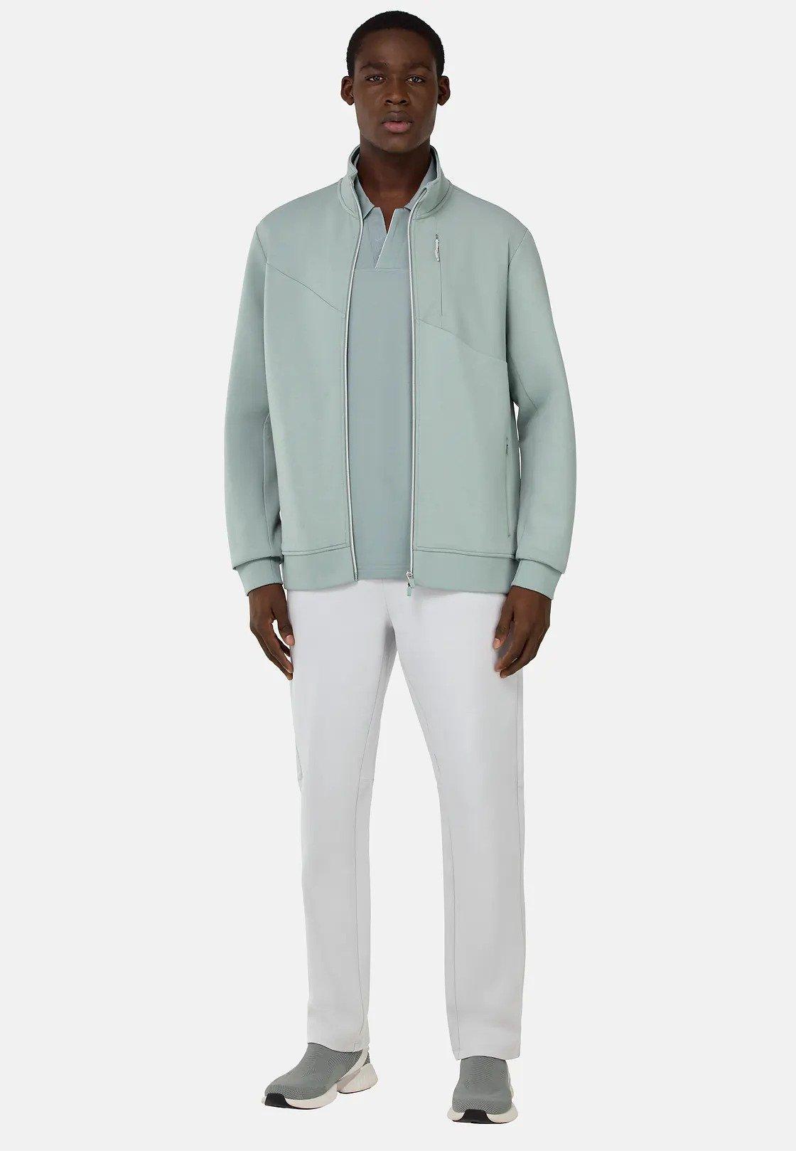 Full-Zip Hoodie Green, Light Green, medium