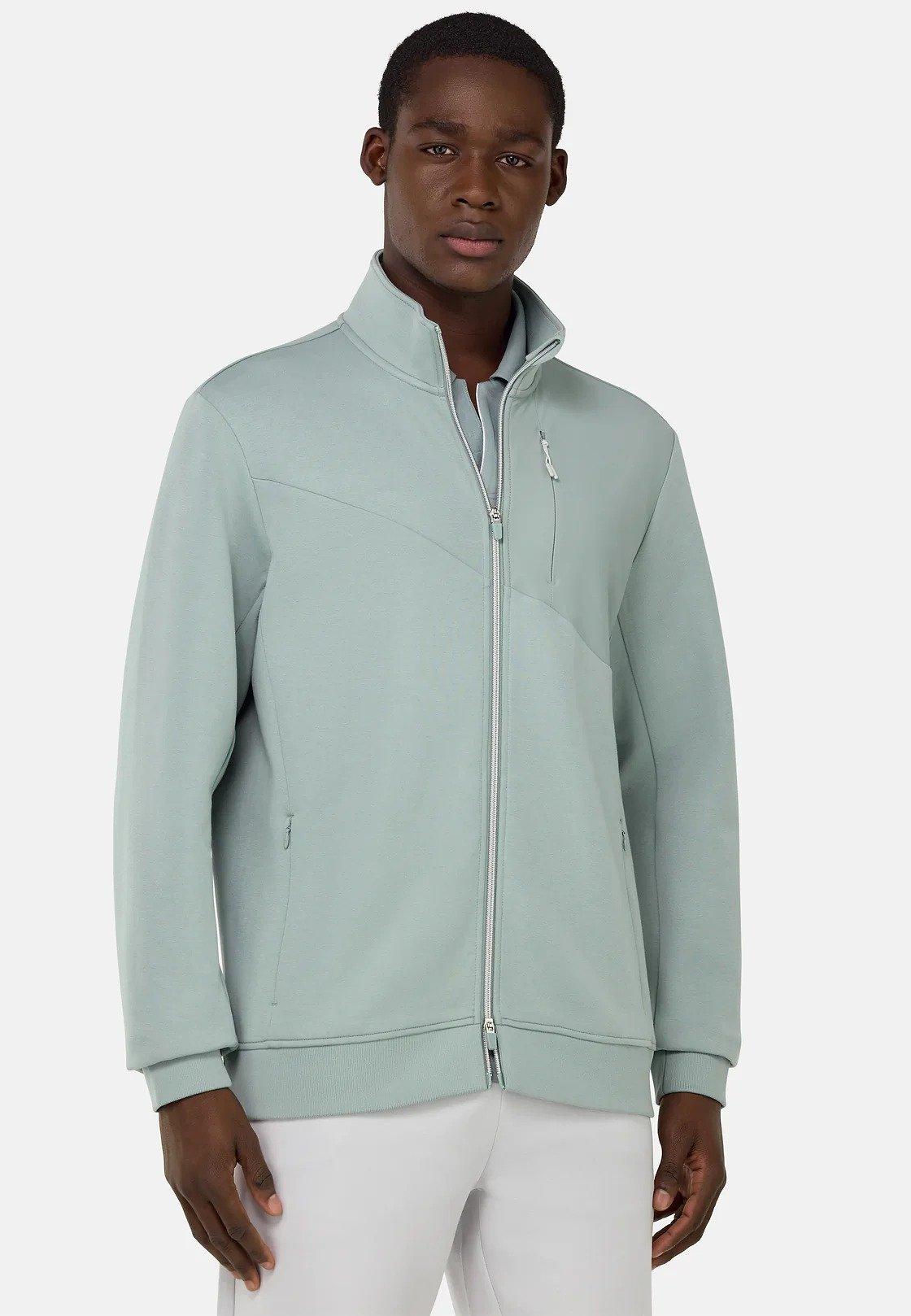 Full-Zip Hoodie Green, Light Green, medium