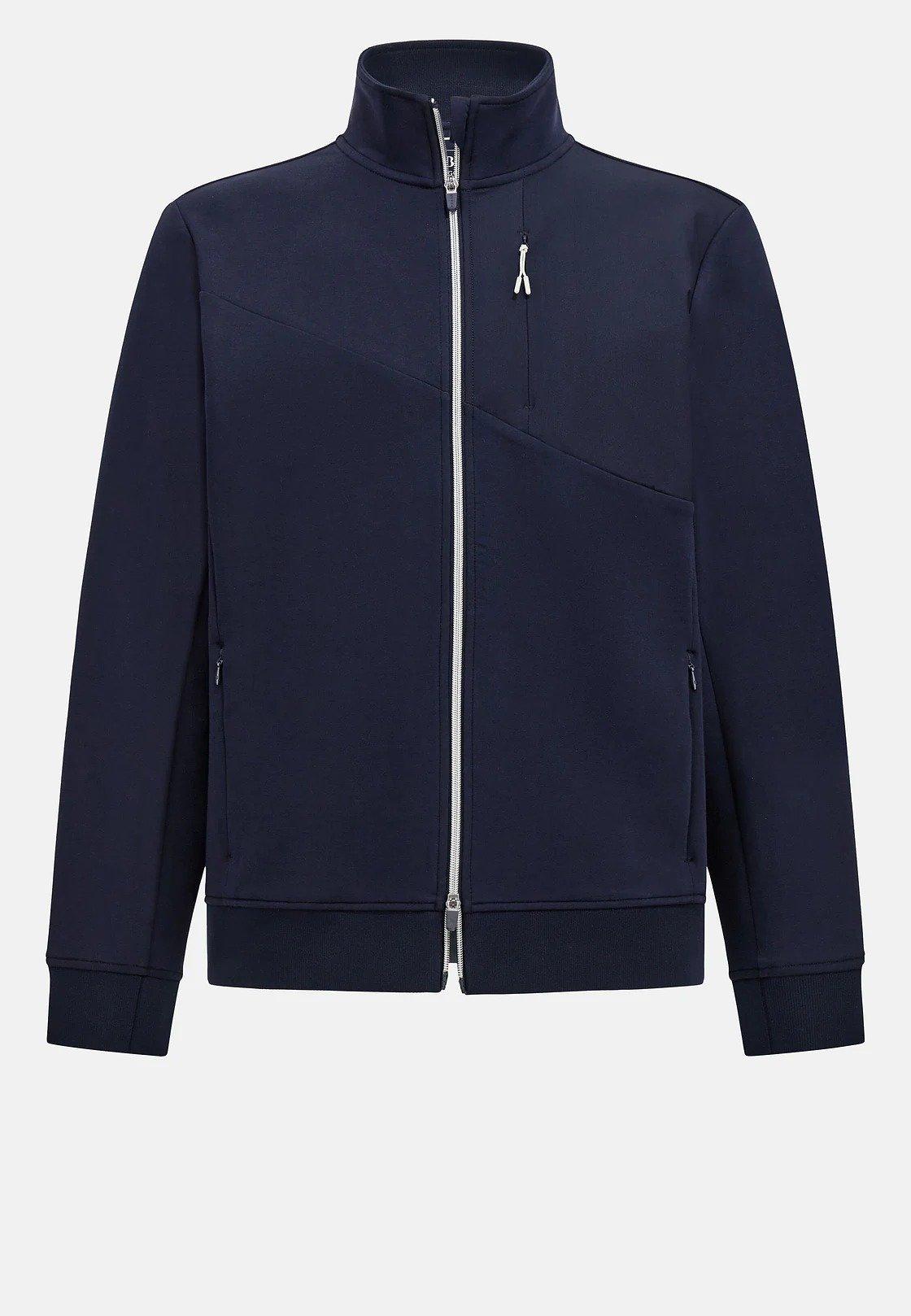 Navy Solid Casual Hoodie, , large image number 8