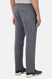 Lightweight Scuba Cotton Blend Trousers Grey, , large image number 6