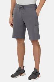 Scuba Lightweight Bermuda Shorts Grey, Charcoal, medium