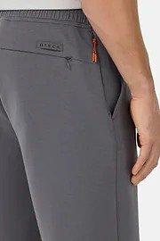 Bermuda Shorts In Lightweight Cotton Blend Scuba Grey, , large image number 4