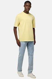 Blue Plain Light Wash Denim Jeans, , large image number 2