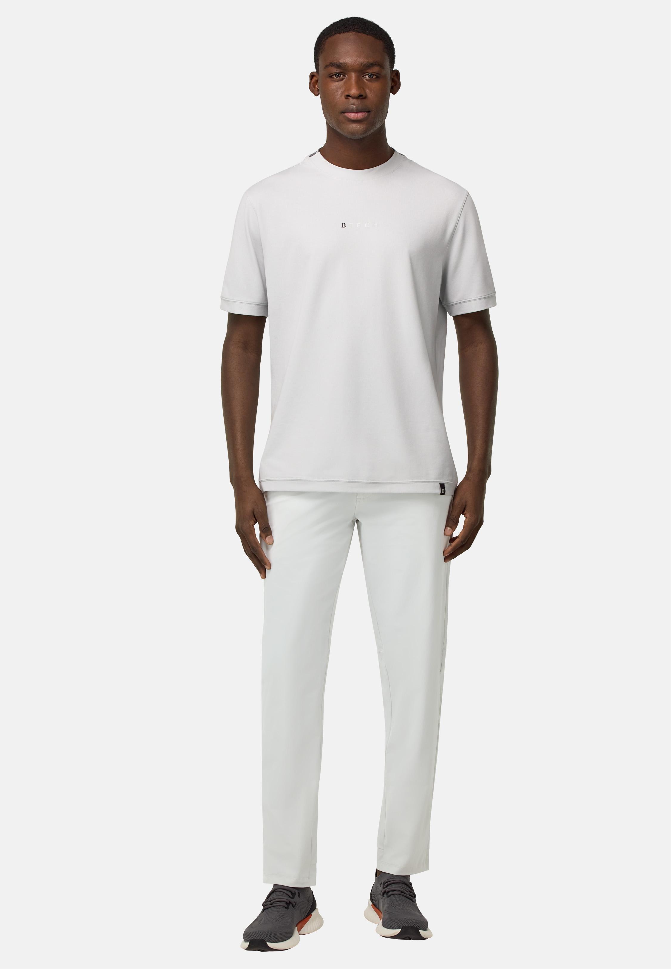 Stretch Nylon Trousers White, , large image number 2