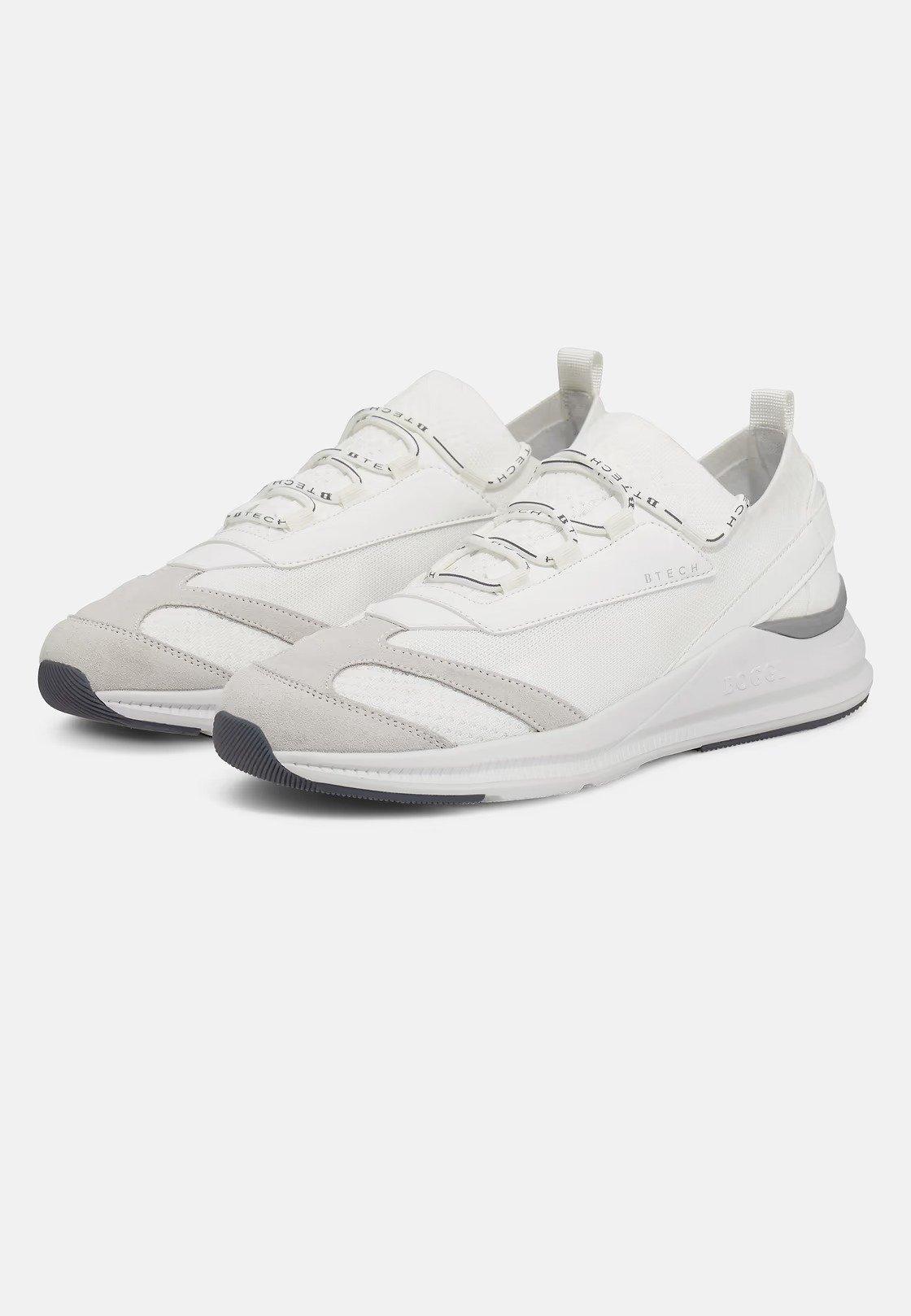 Tech Sneakers In Jersey White, Ice, medium