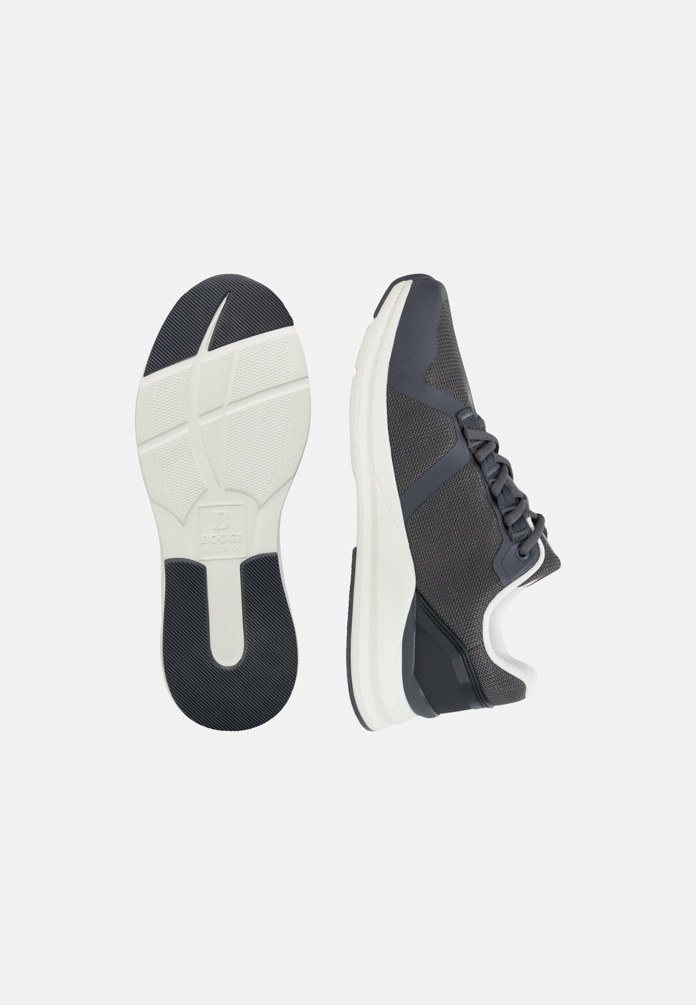 Technical Fabric Trainers, Grey, Grey, large image number 6