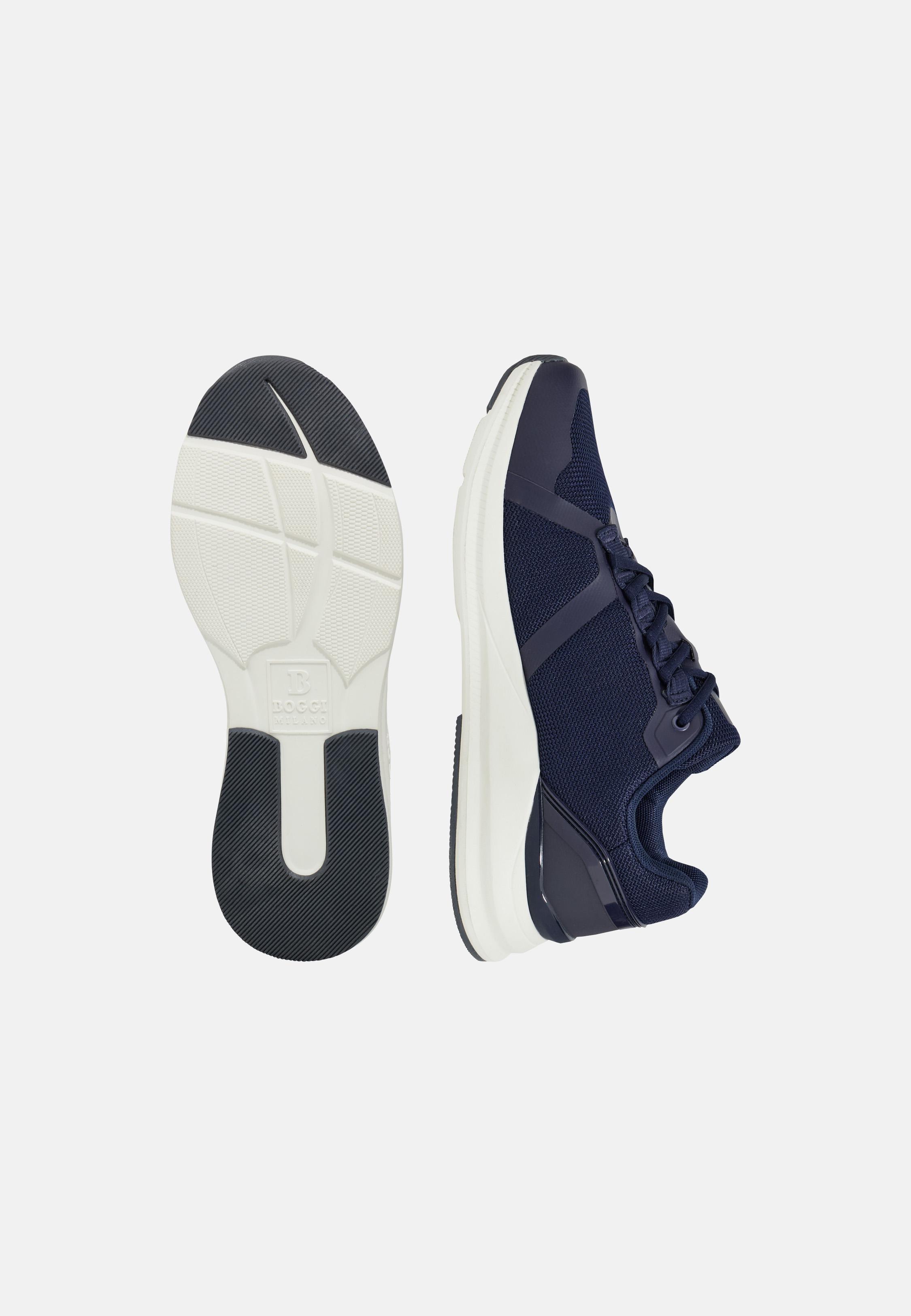 Technical Fabric Trainers Navy, Navy blue, large image number 5