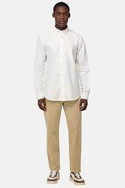 Stretch Cotton Jeans Beige, Beige, large image number 2