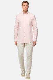 Stretched Cotton Jeans Beige, , large image number 2