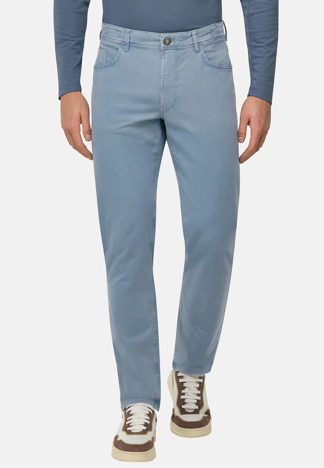 Stretched Cotton Jeans Blue, , large image number 0