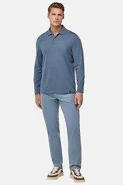 Stretched Cotton Jeans Blue, Indigo, medium