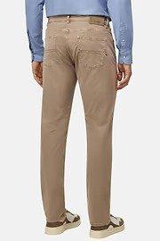 Stretch Cotton Jeans Brown, , large image number 4