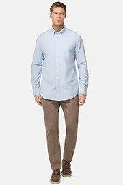 Brown Plain Chinos Full Length, , large image number 2