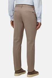Brown Plain Chinos Full Length, , large image number 4