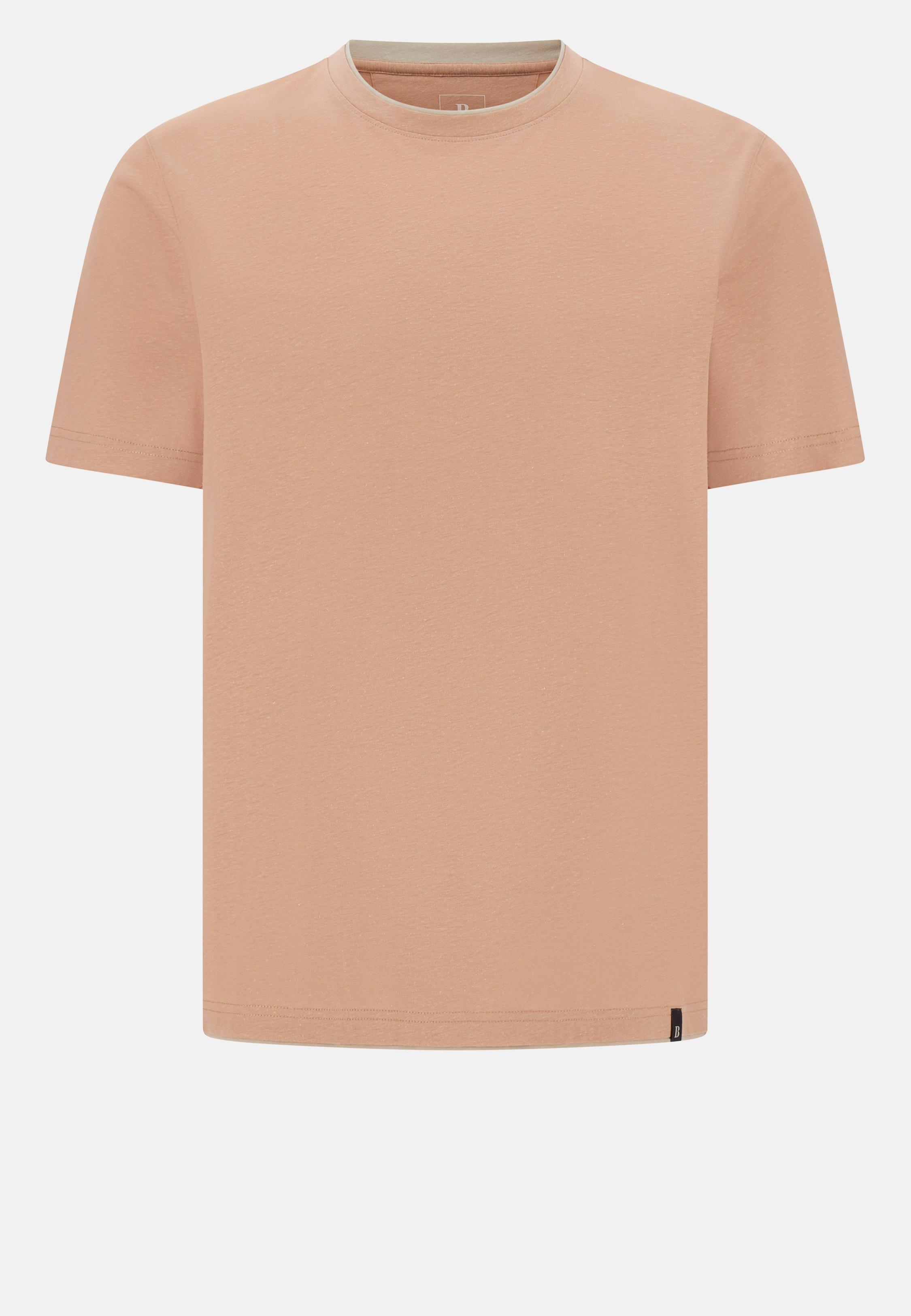 Cotton, Tencel and Hemp T-Shirt Red, , large image number 3