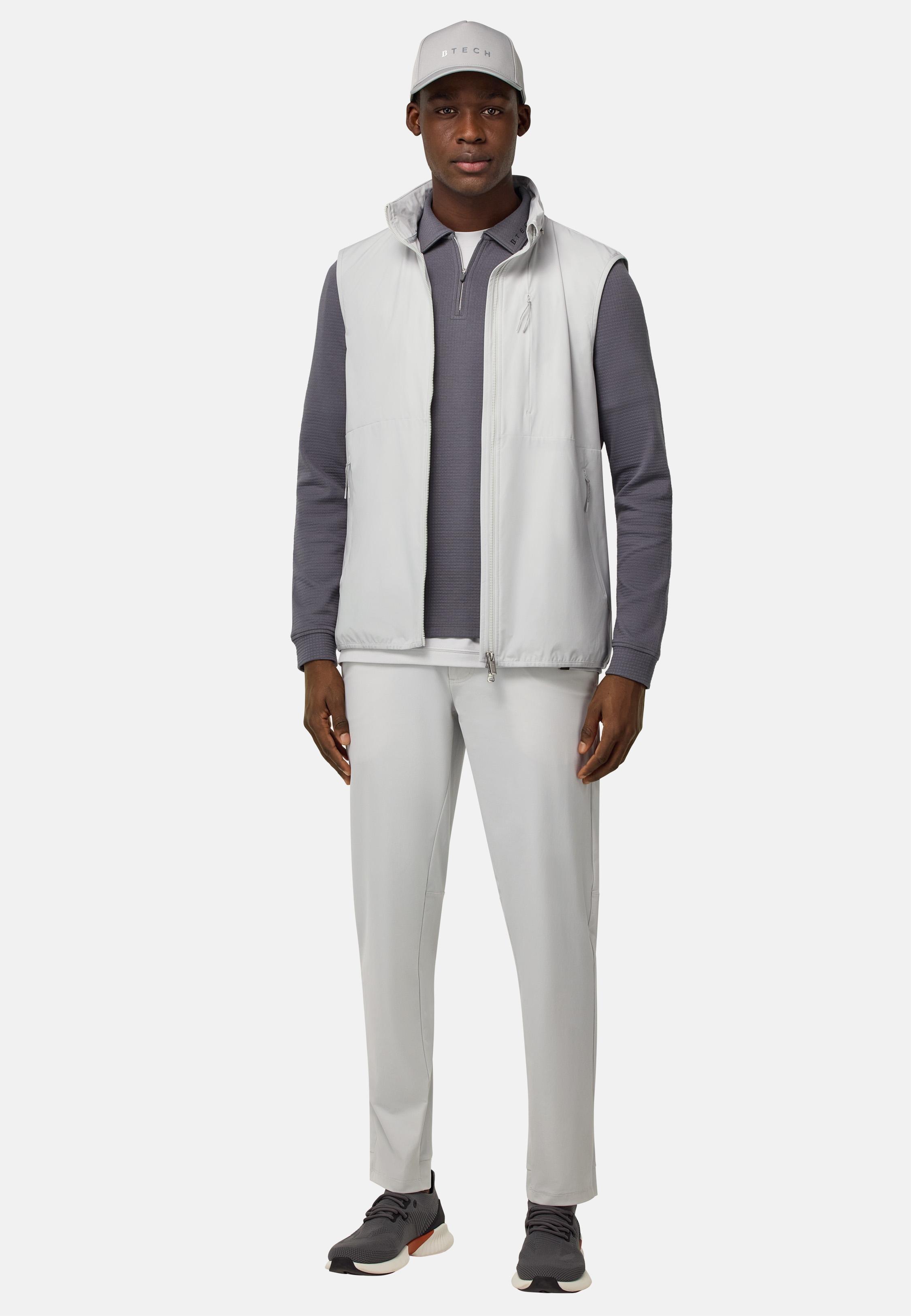 Technical Fabric Gilet White, , large image number 0