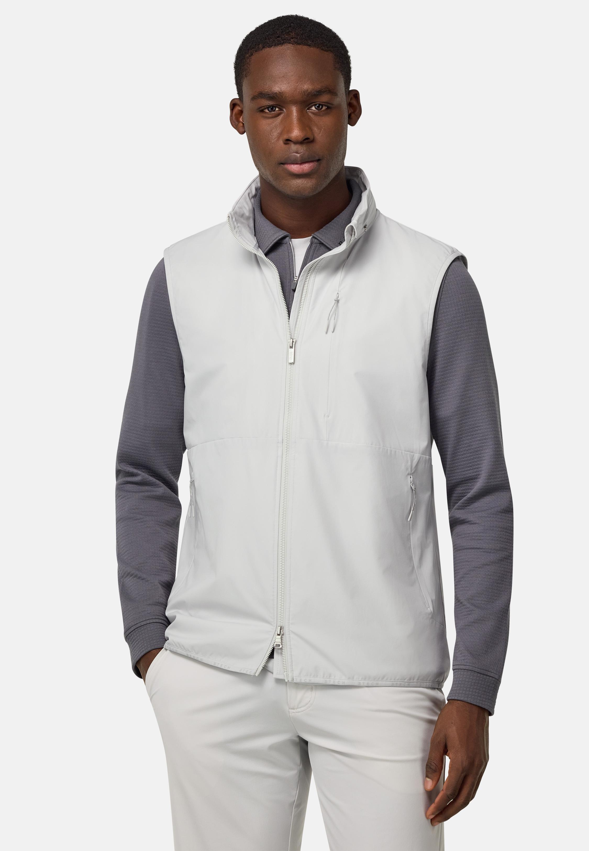 Technical Fabric Gilet White, , large image number 1