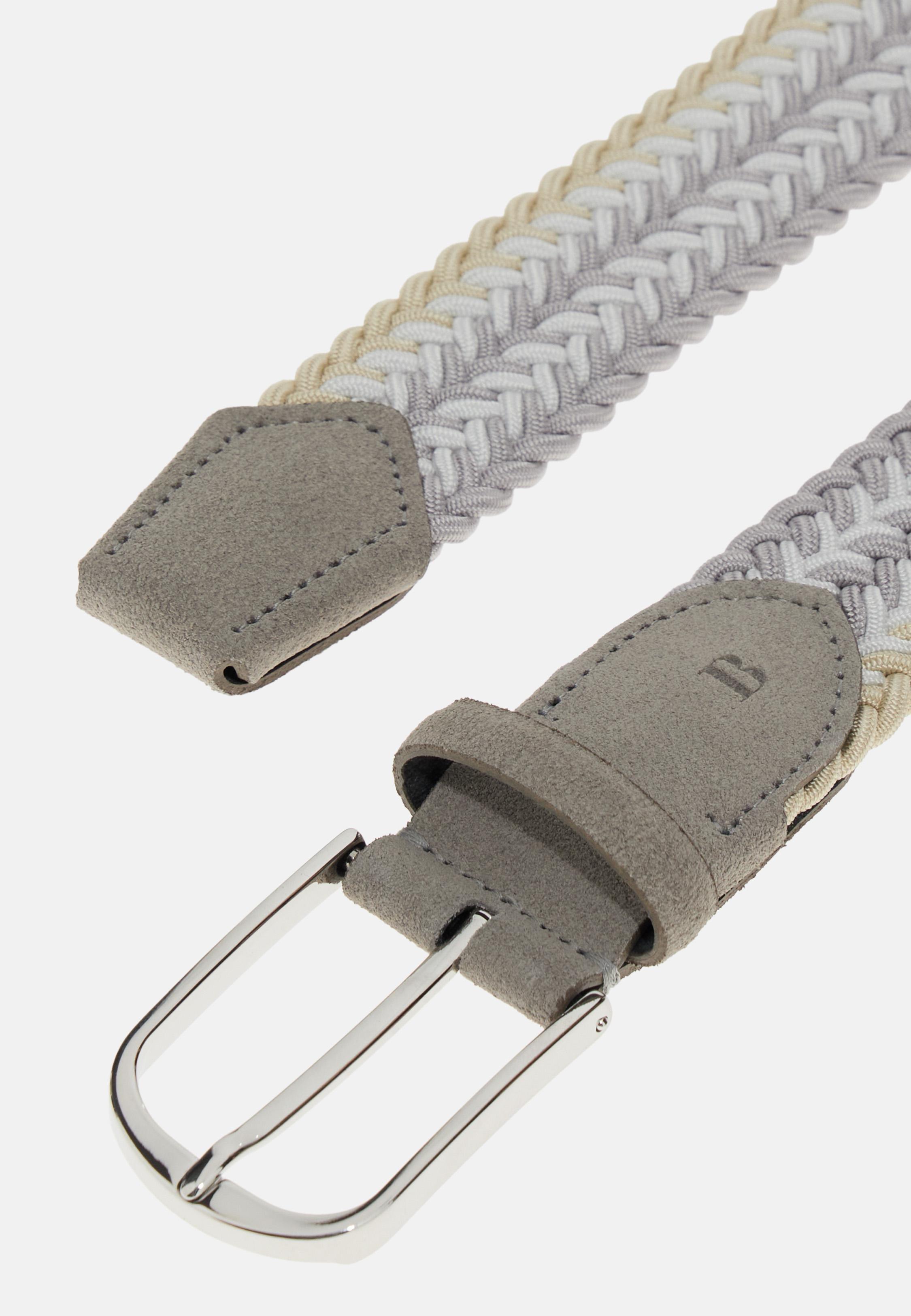 Grey Woven Elasticated Belt, , large image number 1