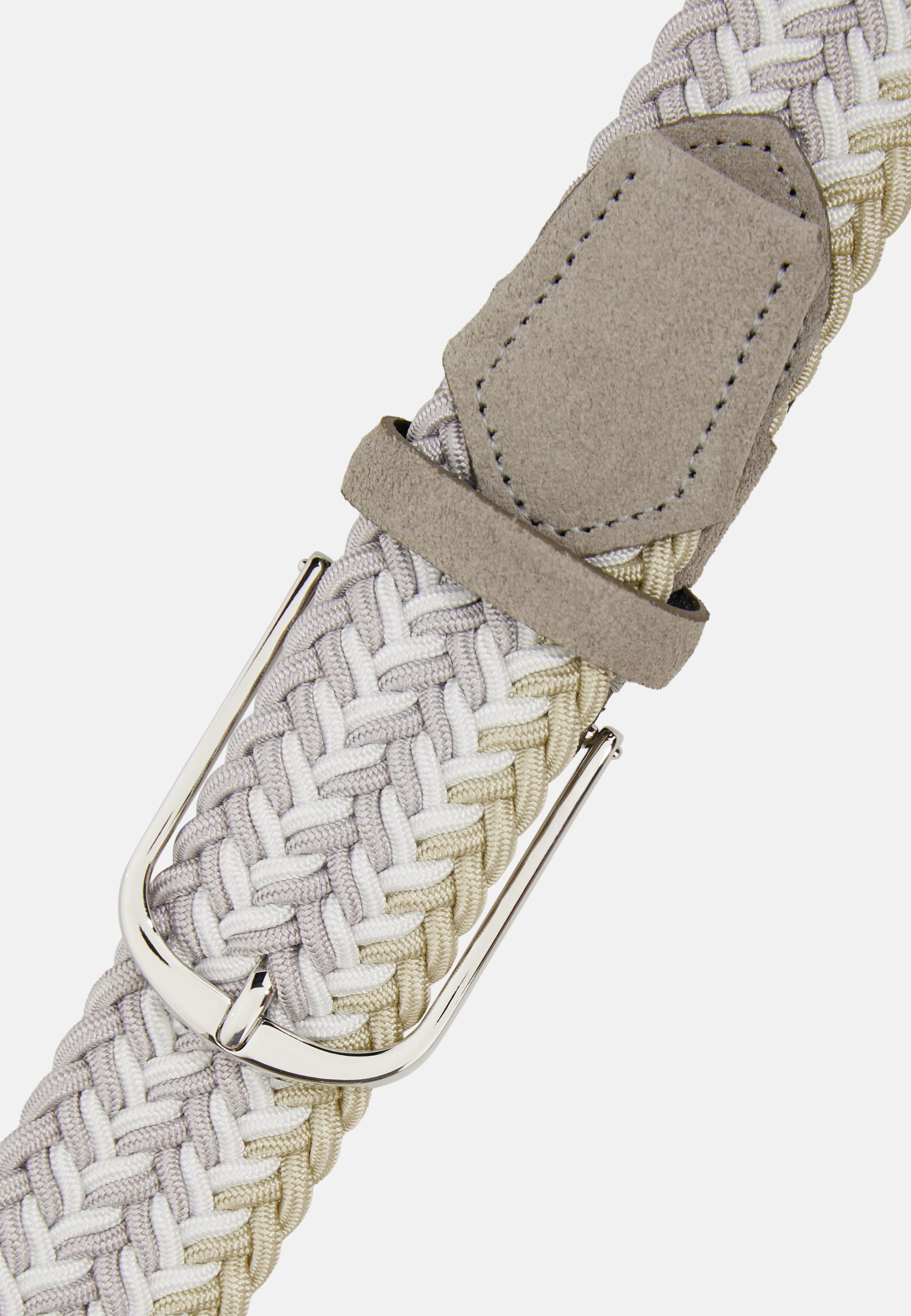 Woven Elasticated Belt Grey, , large image number 3