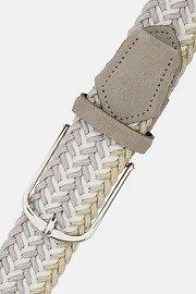 Grey Woven Elasticated Belt, , large image number 4