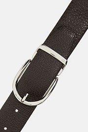 Brown Reversible Leather Belt, , large image number 4