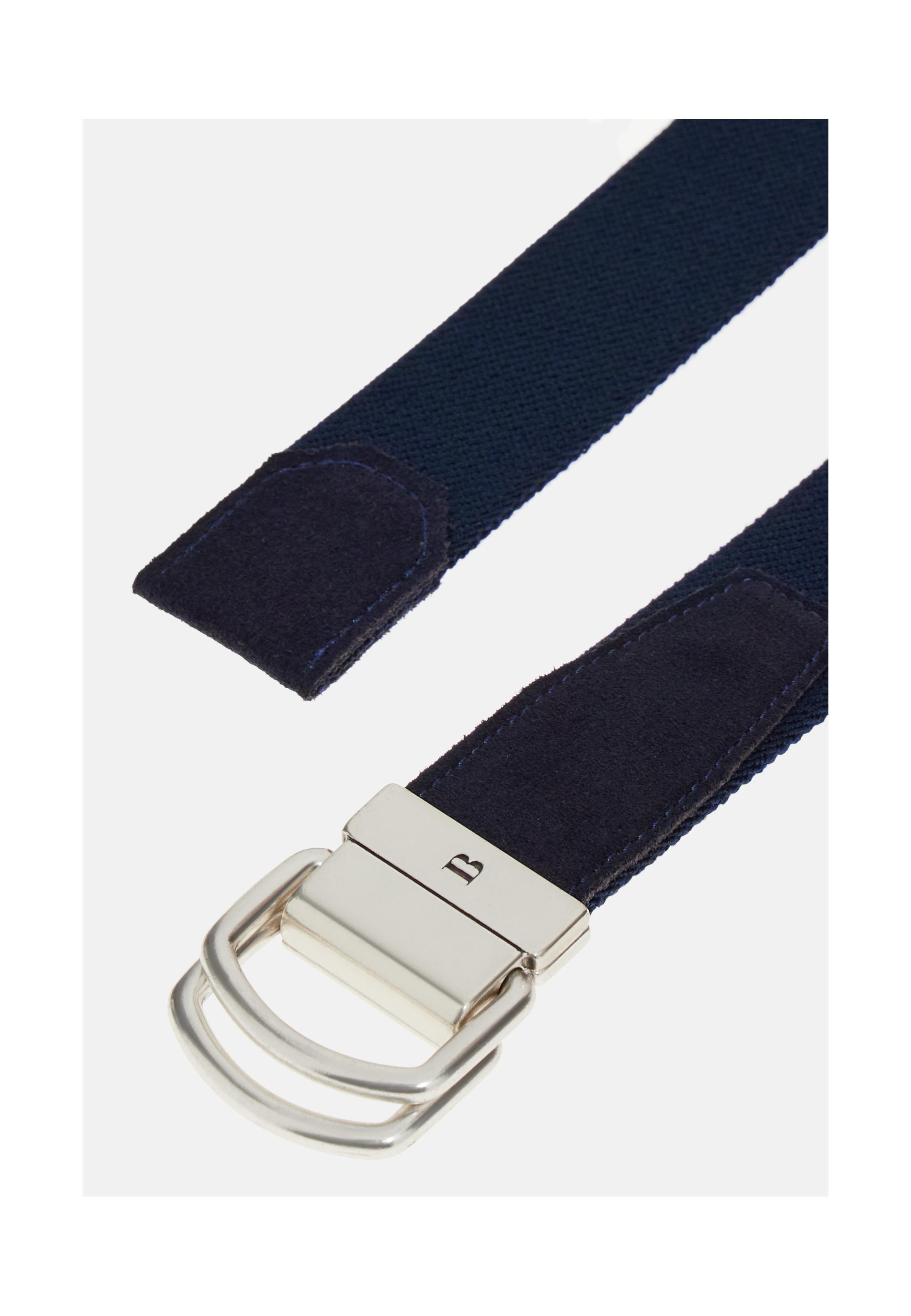 Navy Elasticated Belt, , large image number 1