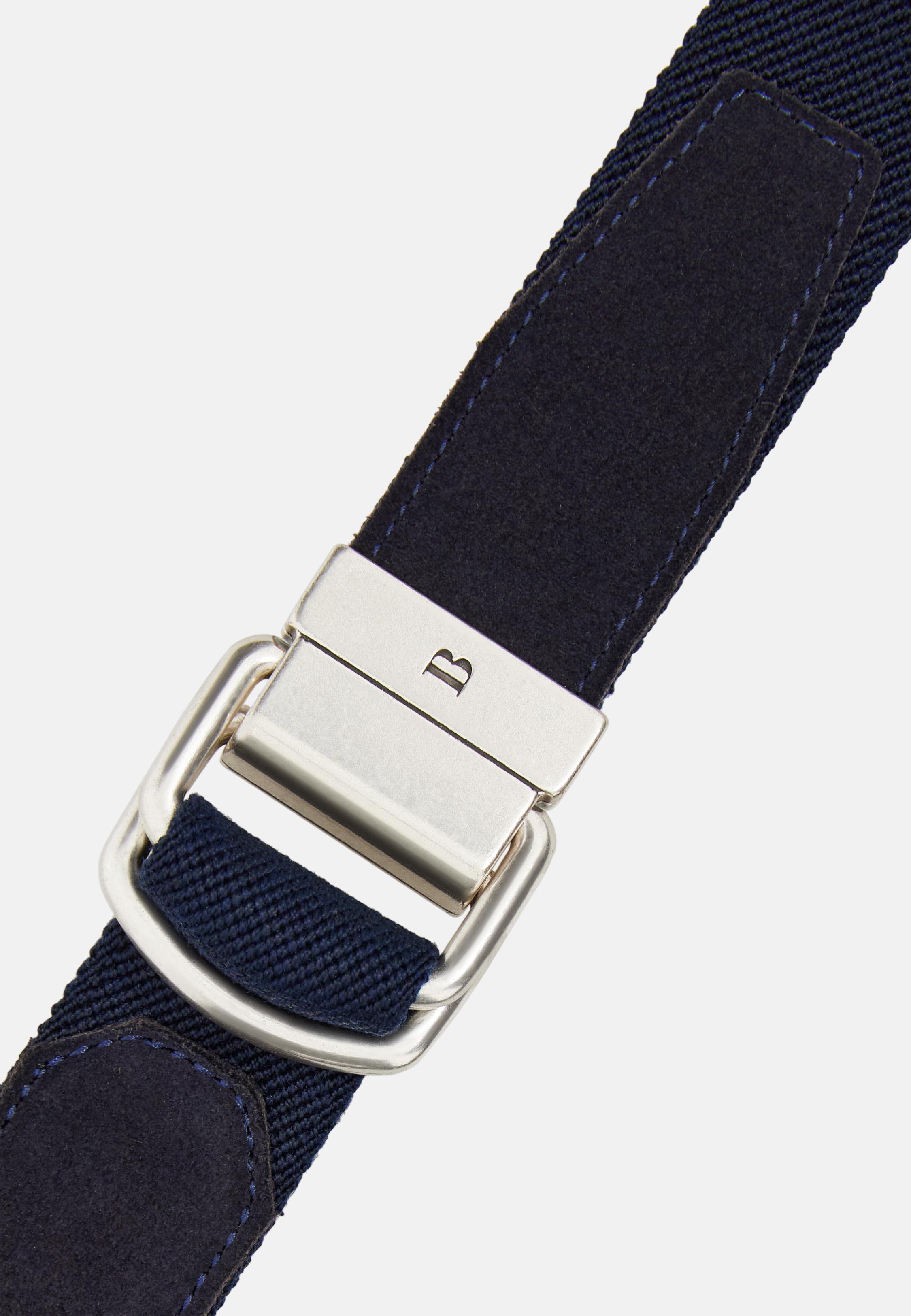 Navy Elasticated Belt, , large image number 3