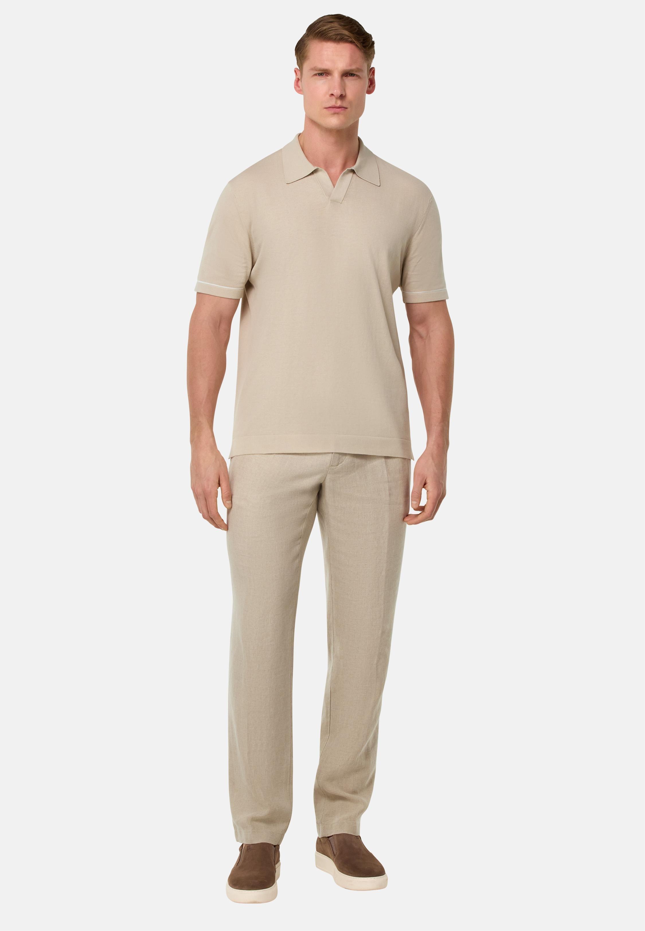 City Linen Trousers Beige, , large image number 0
