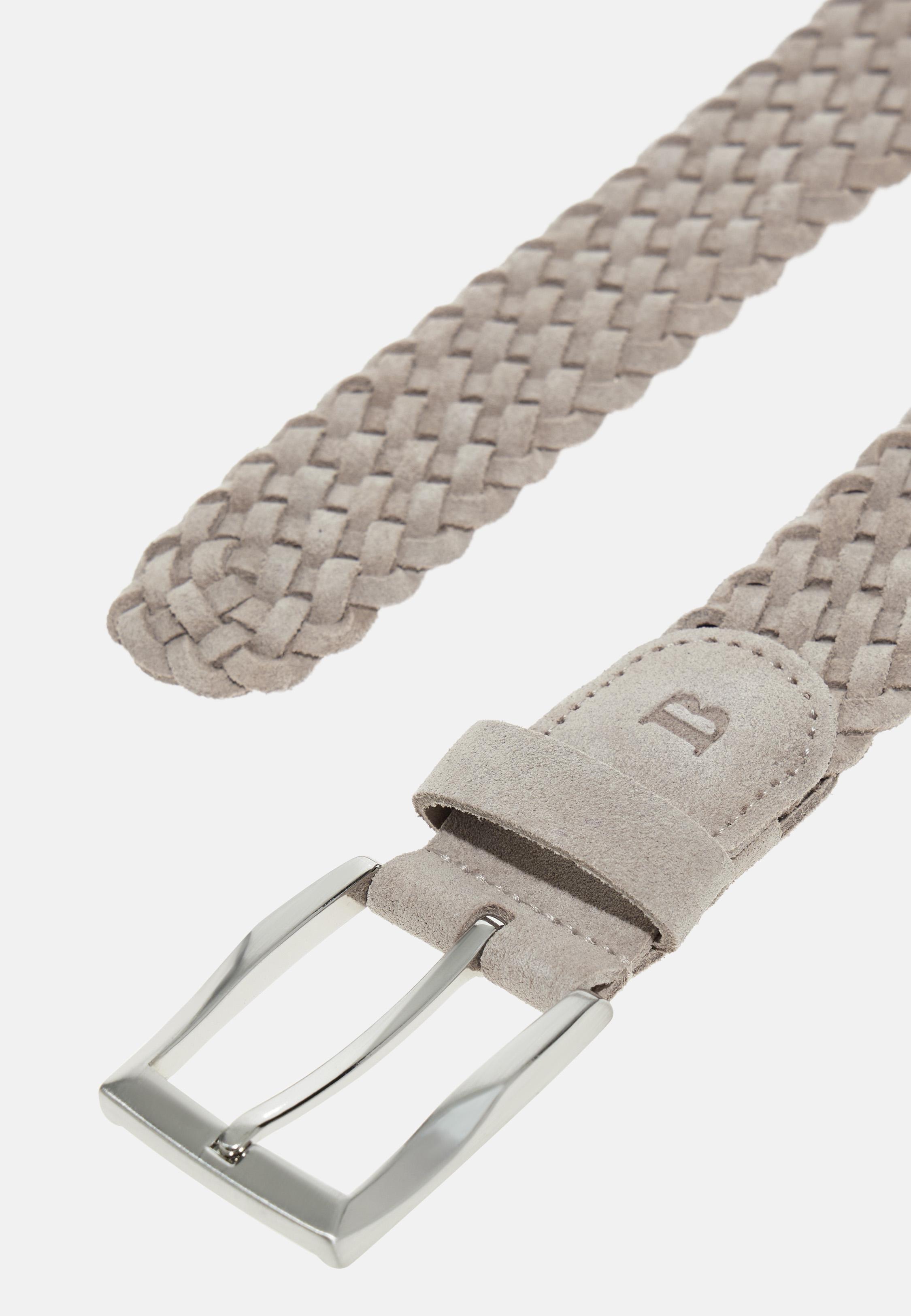 Woven Suede Belt White, , large image number 0