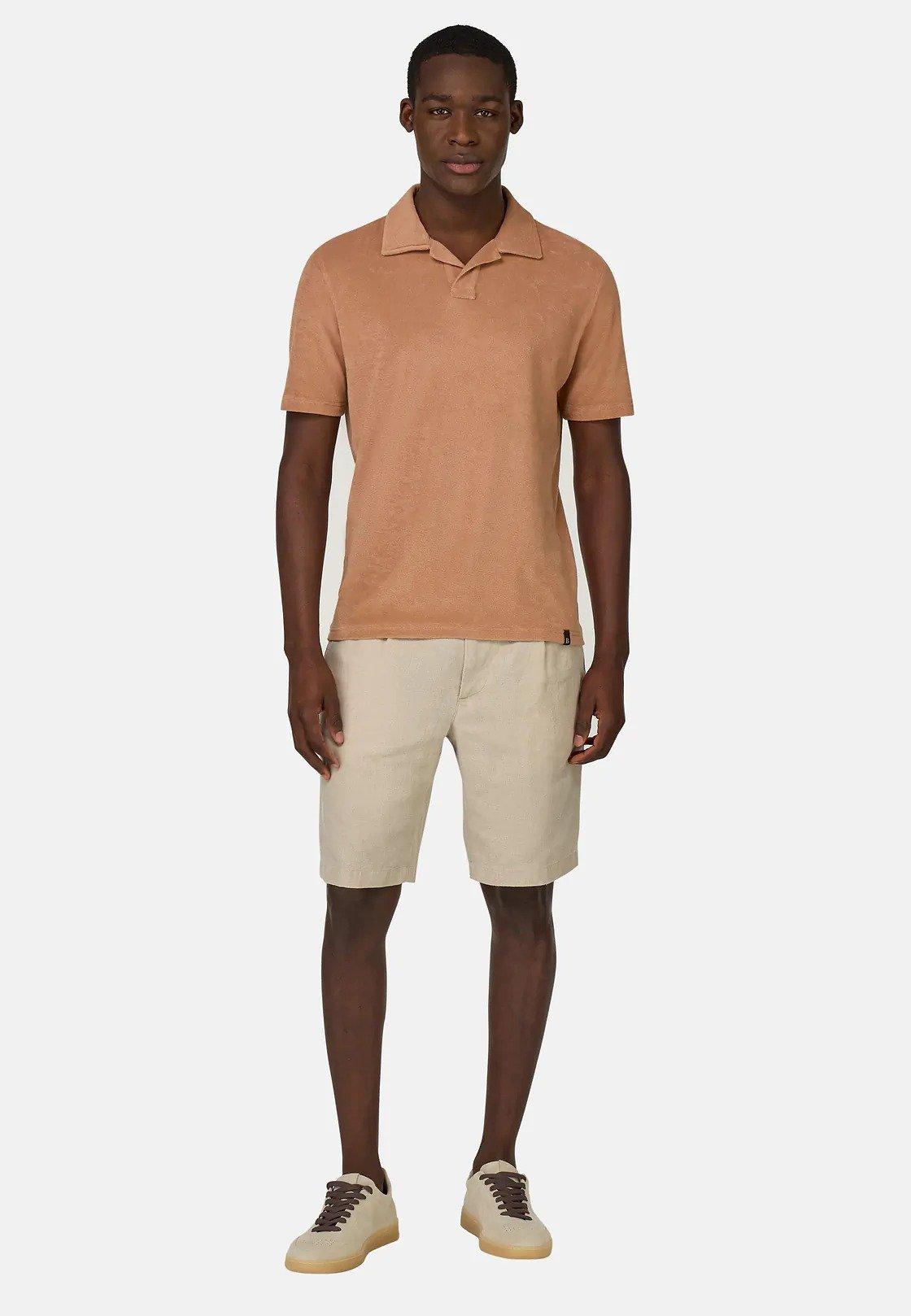 Bermudas In Linen Beige, , medium