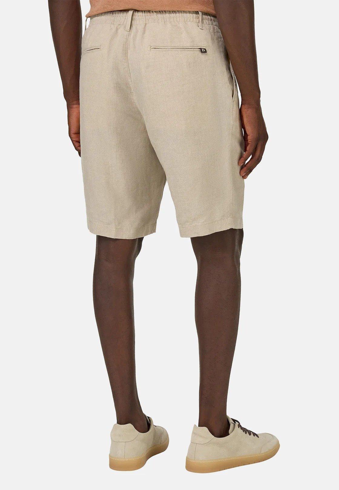 Bermudas In Linen Beige, , large image number 2