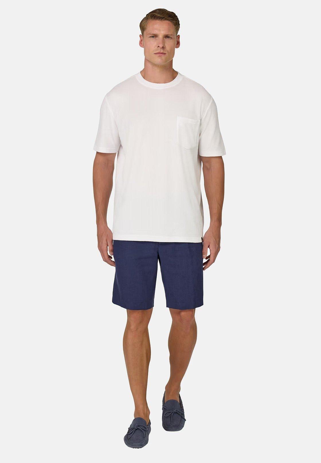 Bermudas In Linen Blue, , medium