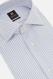Striped Cotton Shirt Slim Fit Blue, , large image number 10