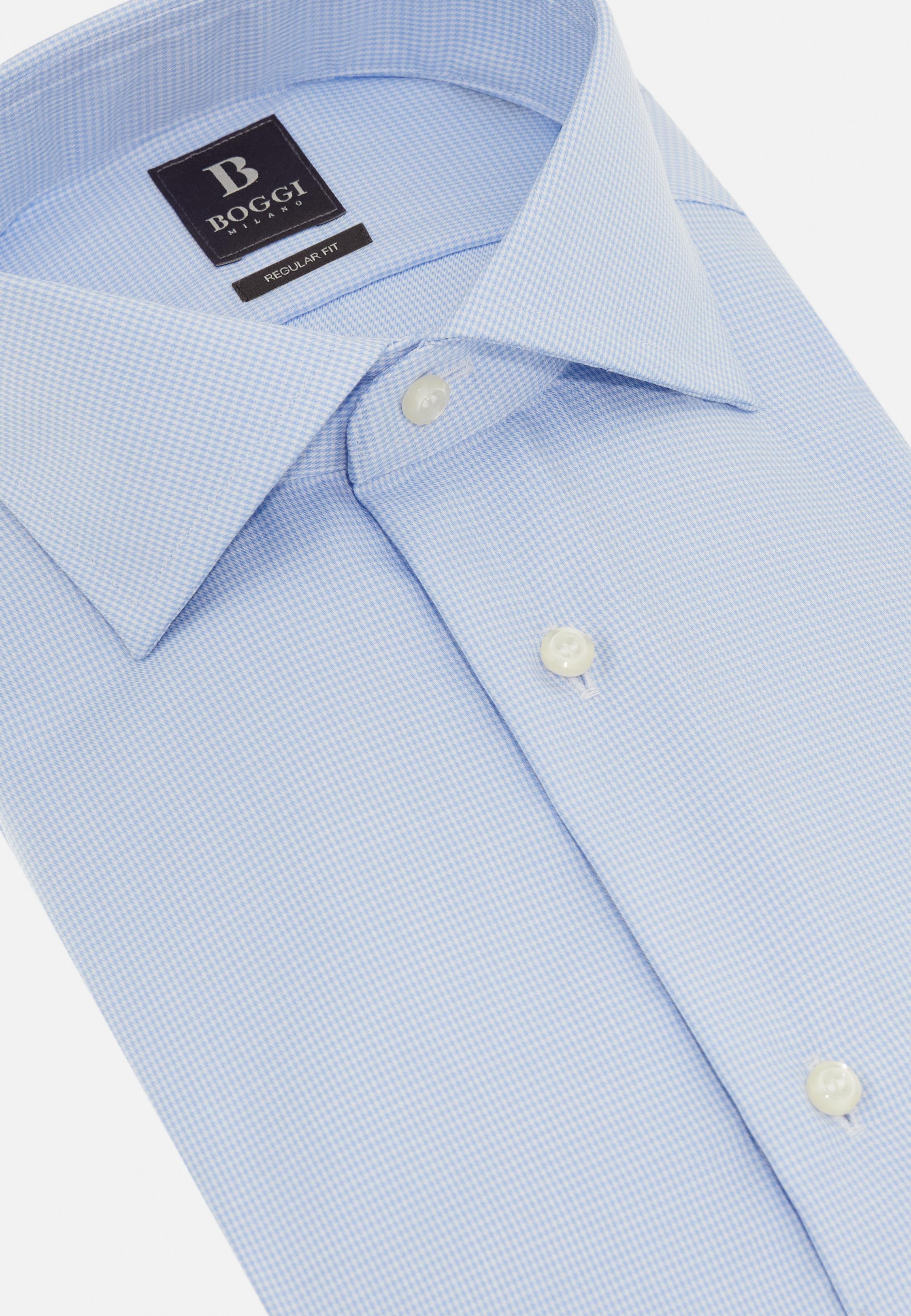 Blue Tailored Formal Shirt, , large image number 7