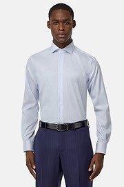 Blue Striped Cotton Shirt, , large image number 2